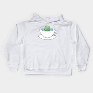 Frog tea Kids Hoodie